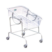 Hospital Stainless Steel Adjustable Baby Carriage